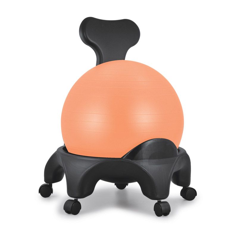 Chaise ergonomique avec ballon Tonic Chair® Originale Orange