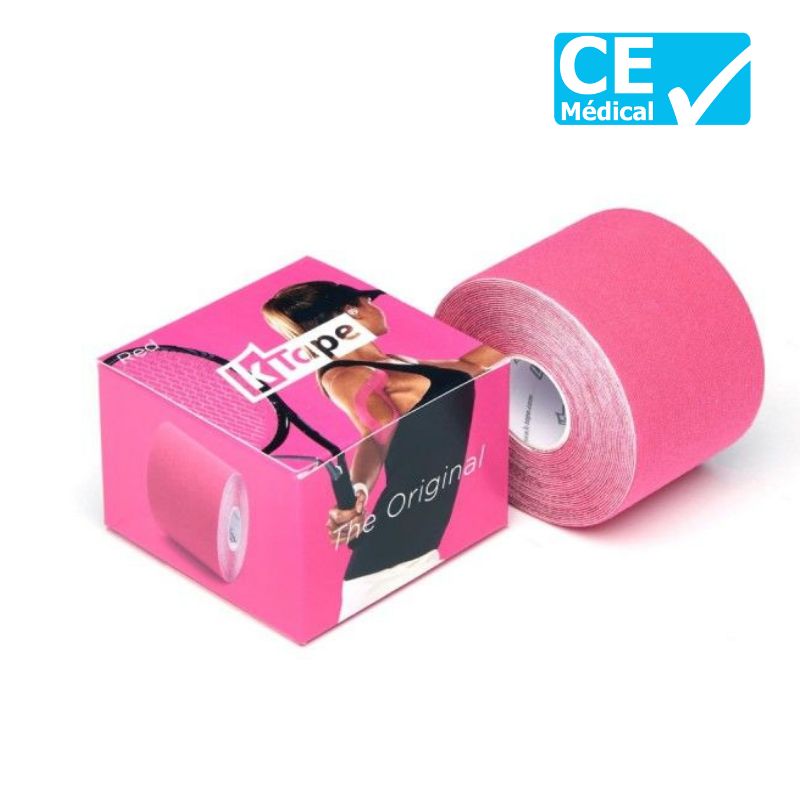 Packaging bande taping K-Tape® 5 m rose | K-Tape®