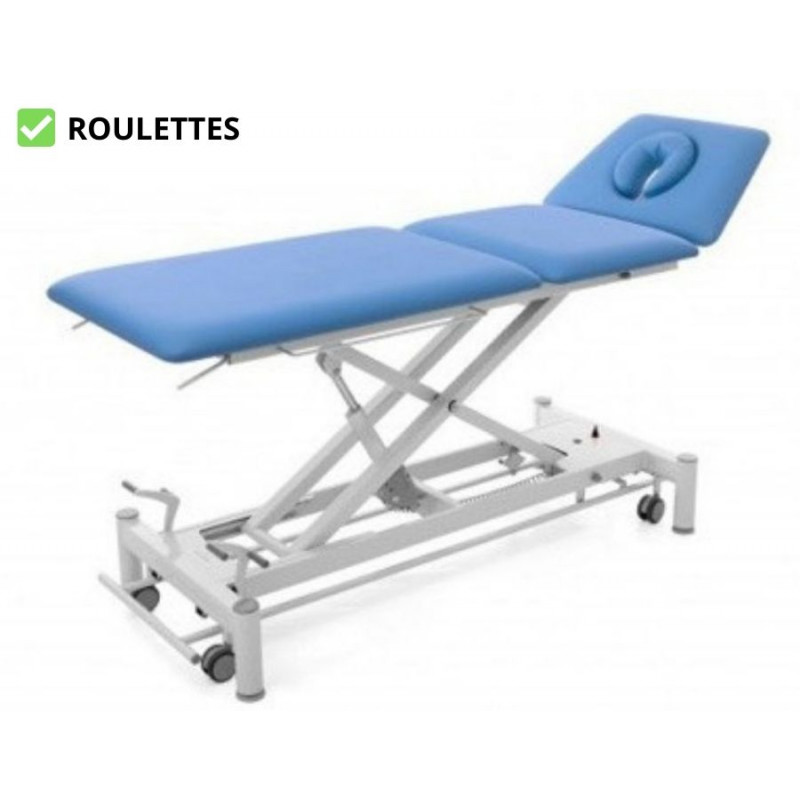 Table de massage hydraulique Winelec® LEOPARD 3 plans - sisselpro.fr