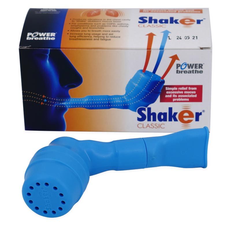POWERbreathe® Shaker Classic packaging et produit