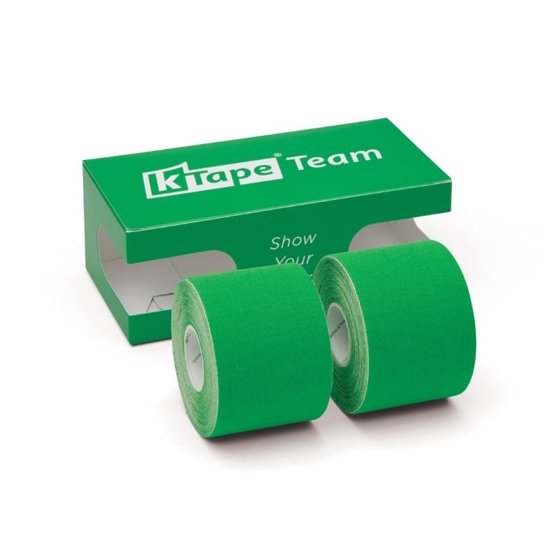 Boîte de 2 bandes taping K-Tape® Team 5 m vert