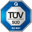 TÜV qualité ISO 9001